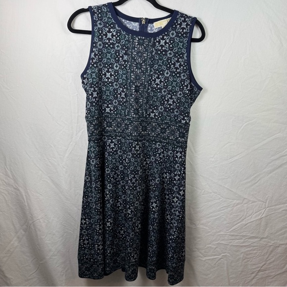 MICHAEL Michael Kors Navy Blue Dress Women’s Size L - Picture 1 of 4